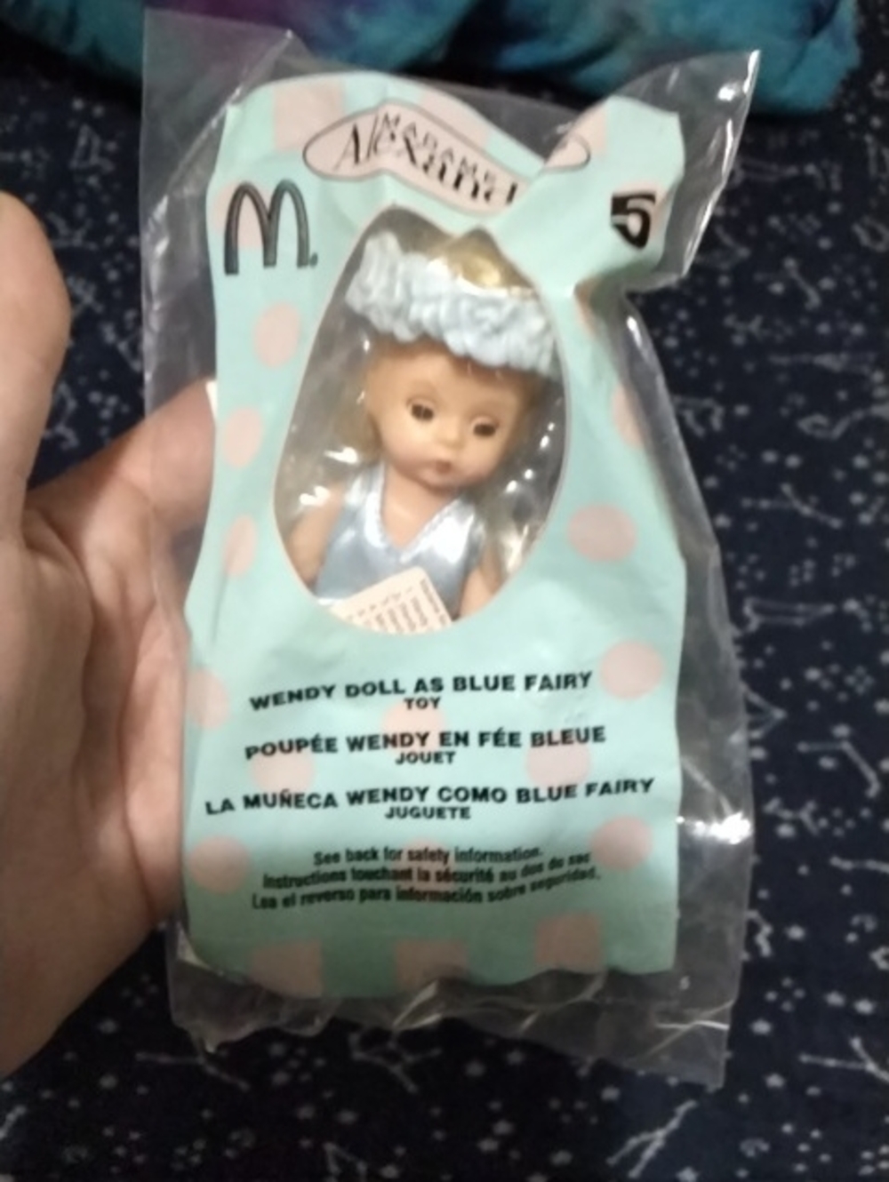 McDonald’s Wendy Doll Blue Fairy Toy #5